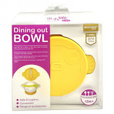 Dodopapa Travel Dining Set Stage 2 - Puffer Fish (Yellow)